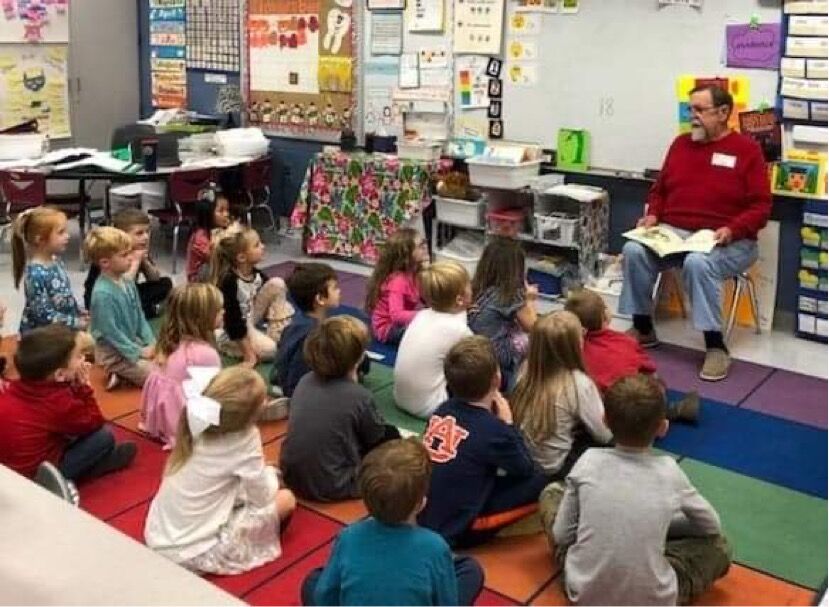 Ed Whatley school room